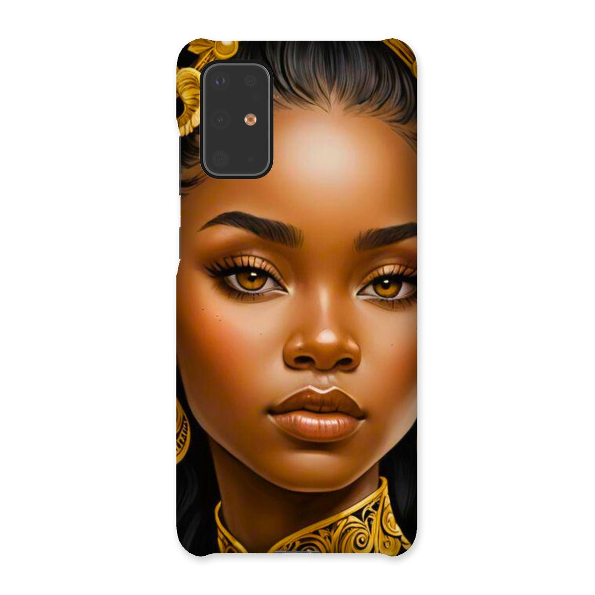 Golden Empress Glow Goddess Snap Phone Case