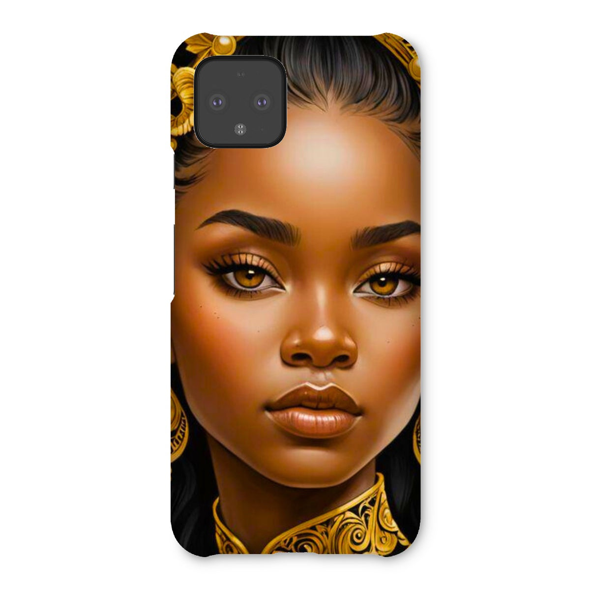 Golden Empress Glow Goddess Snap Phone Case