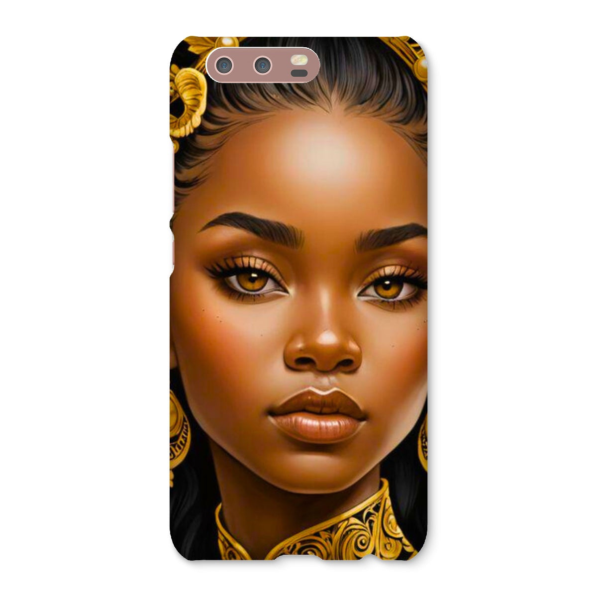 Golden Empress Glow Goddess Snap Phone Case