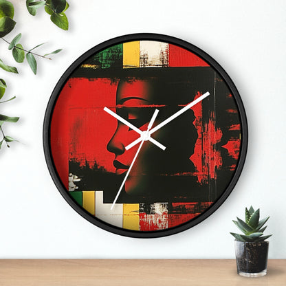 Sub-Saharan Mirage Wall Clock