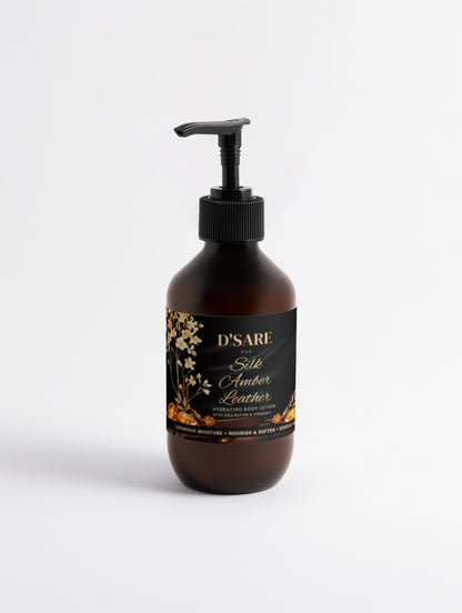 D'Sare USA Silk Amber Leather Hydrating Body Lotion