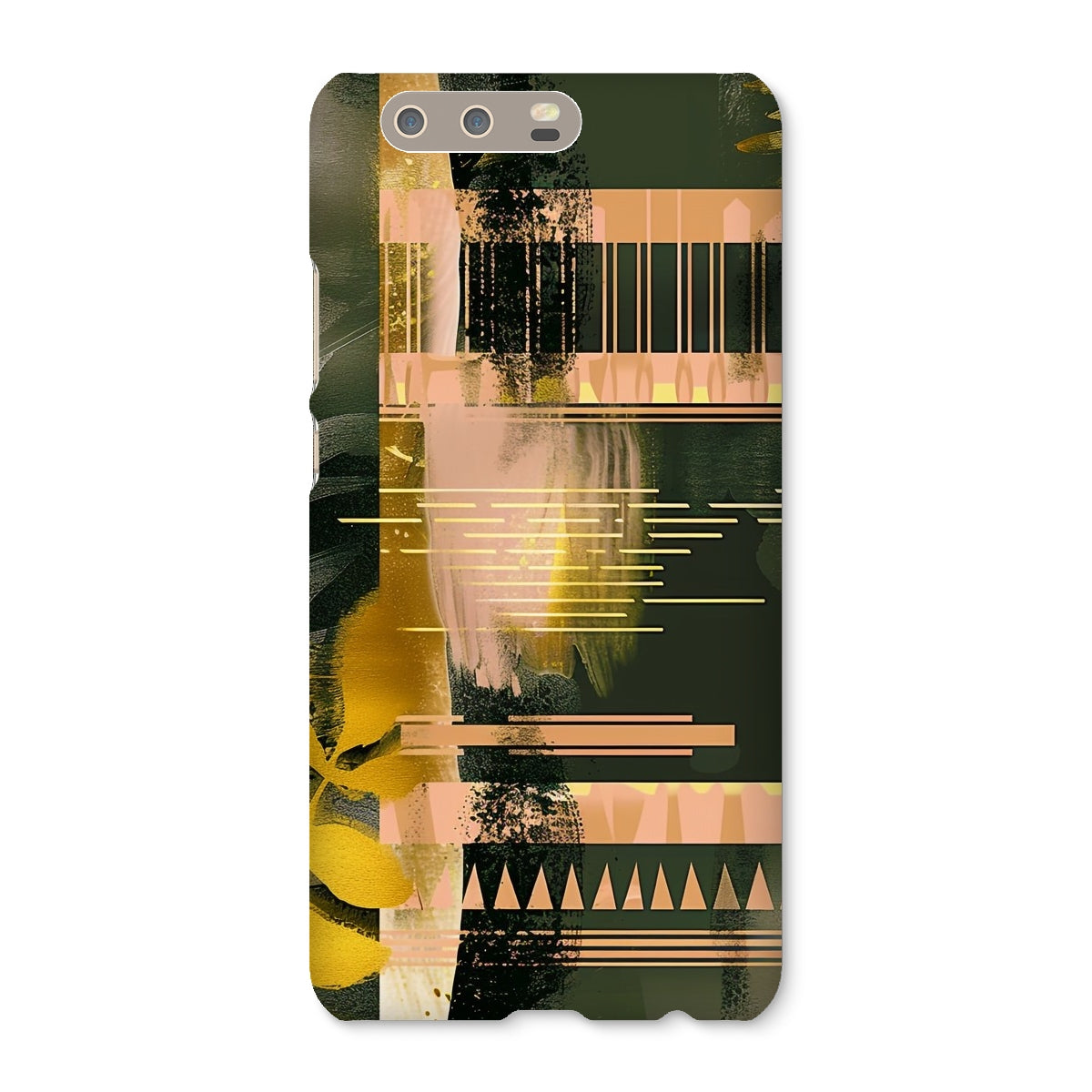 Echoes of Life Eclectic Abstract Art Snap Phone Case