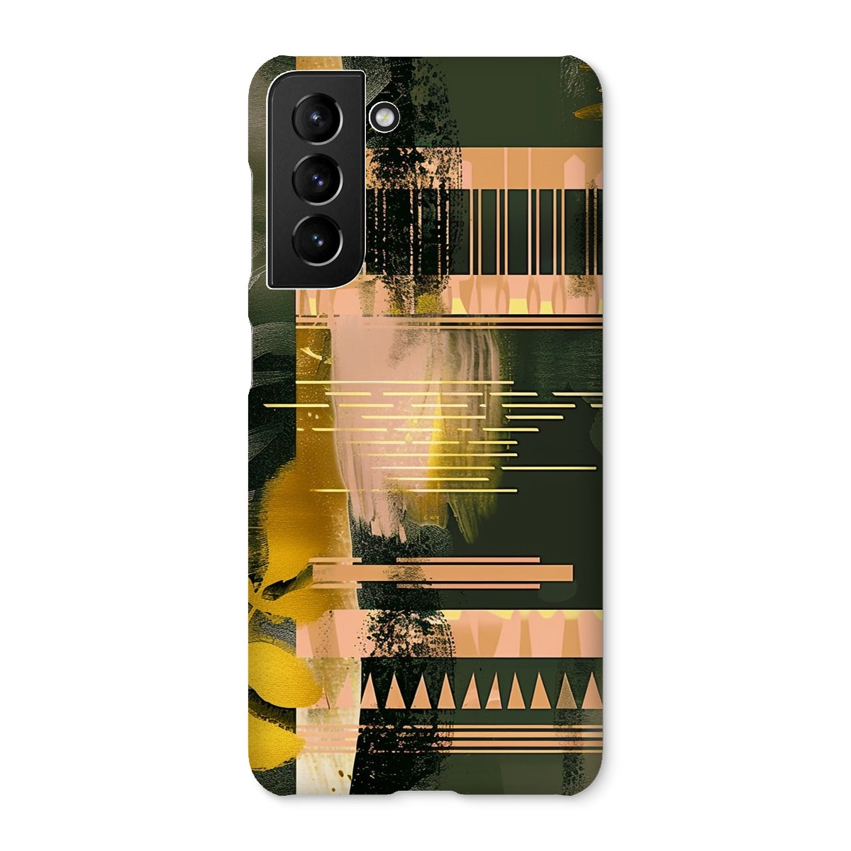 Echoes of Life Eclectic Abstract Art Snap Phone Case