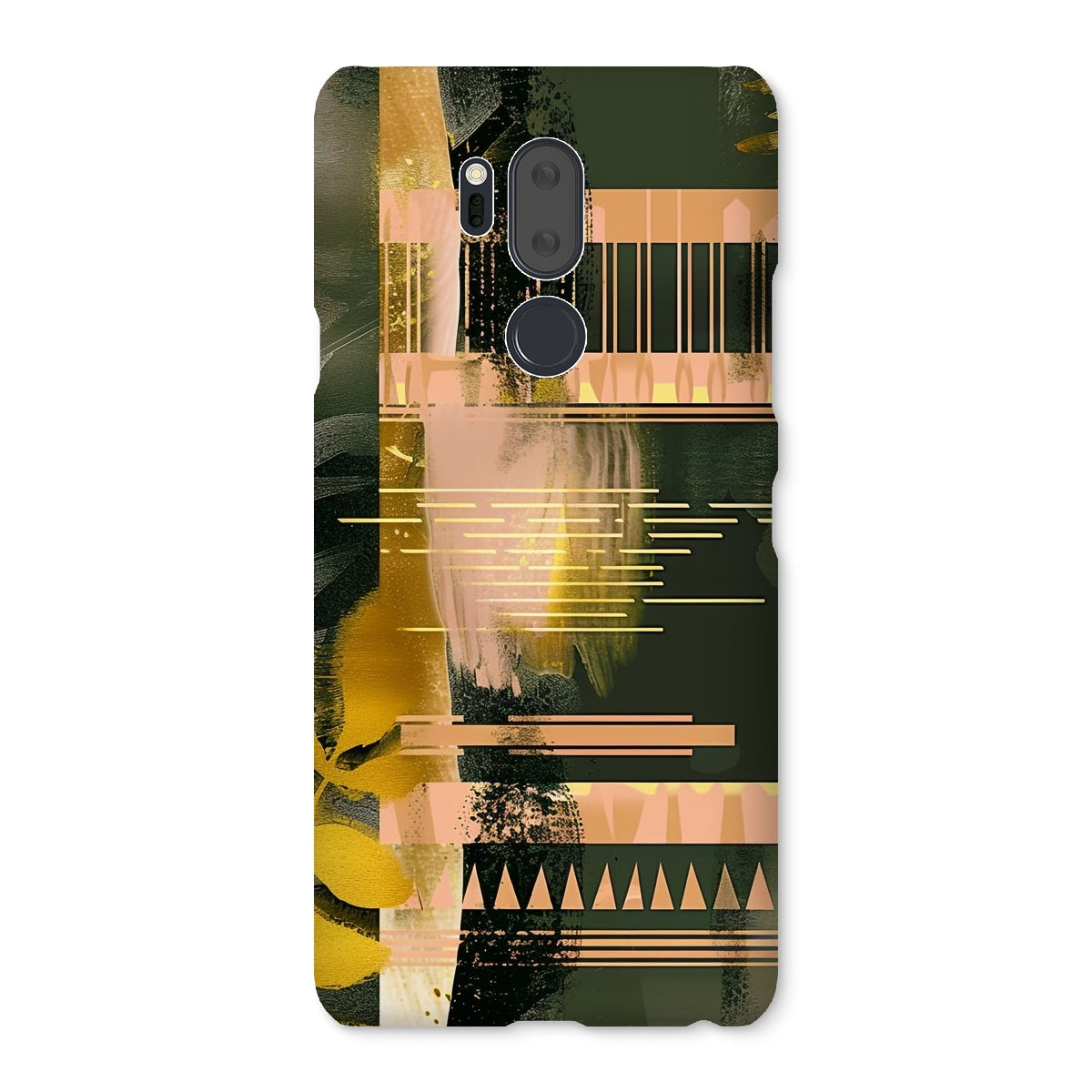 Echoes of Life Eclectic Abstract Art Snap Phone Case