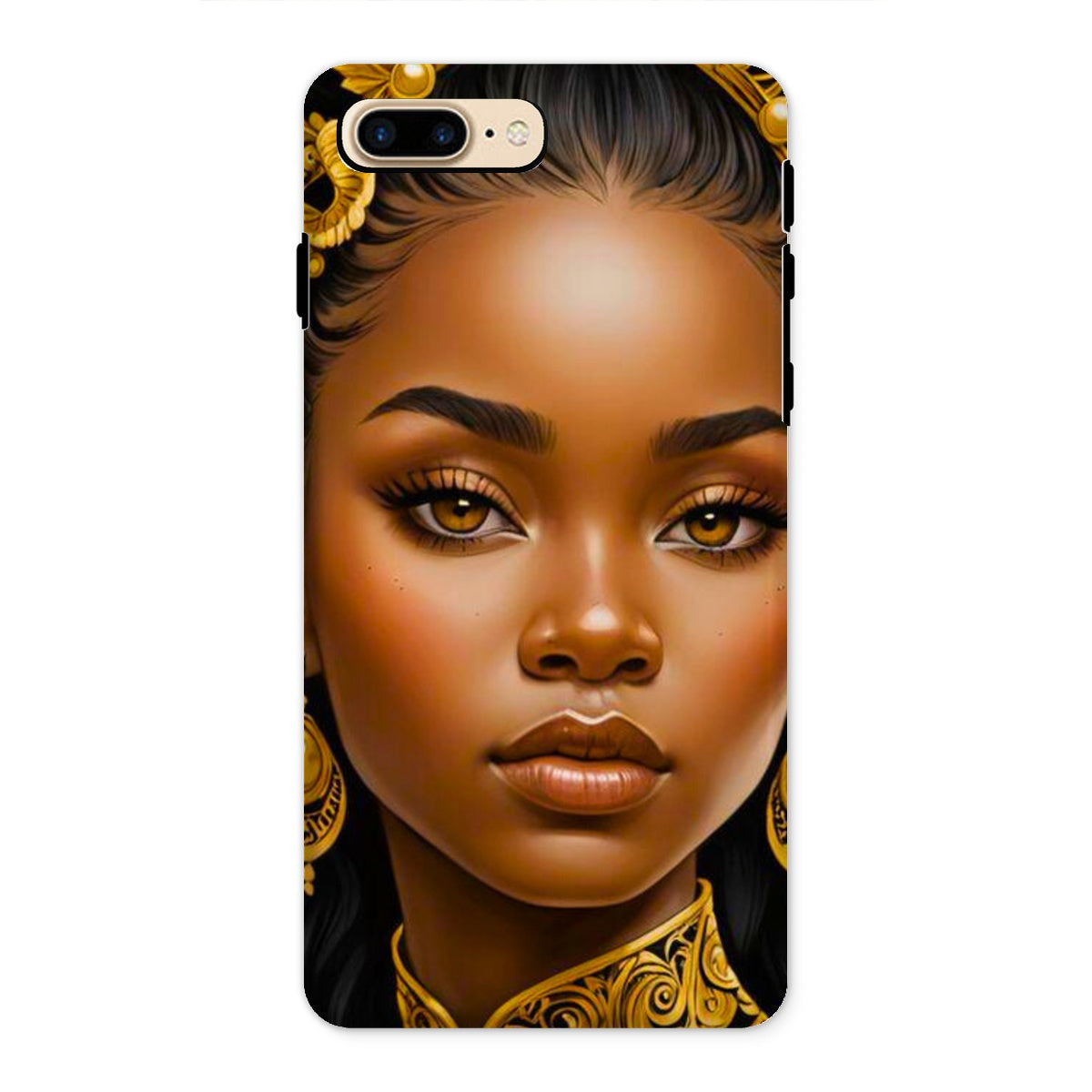 Golden Empress Glow Goddess Tough Phone Case