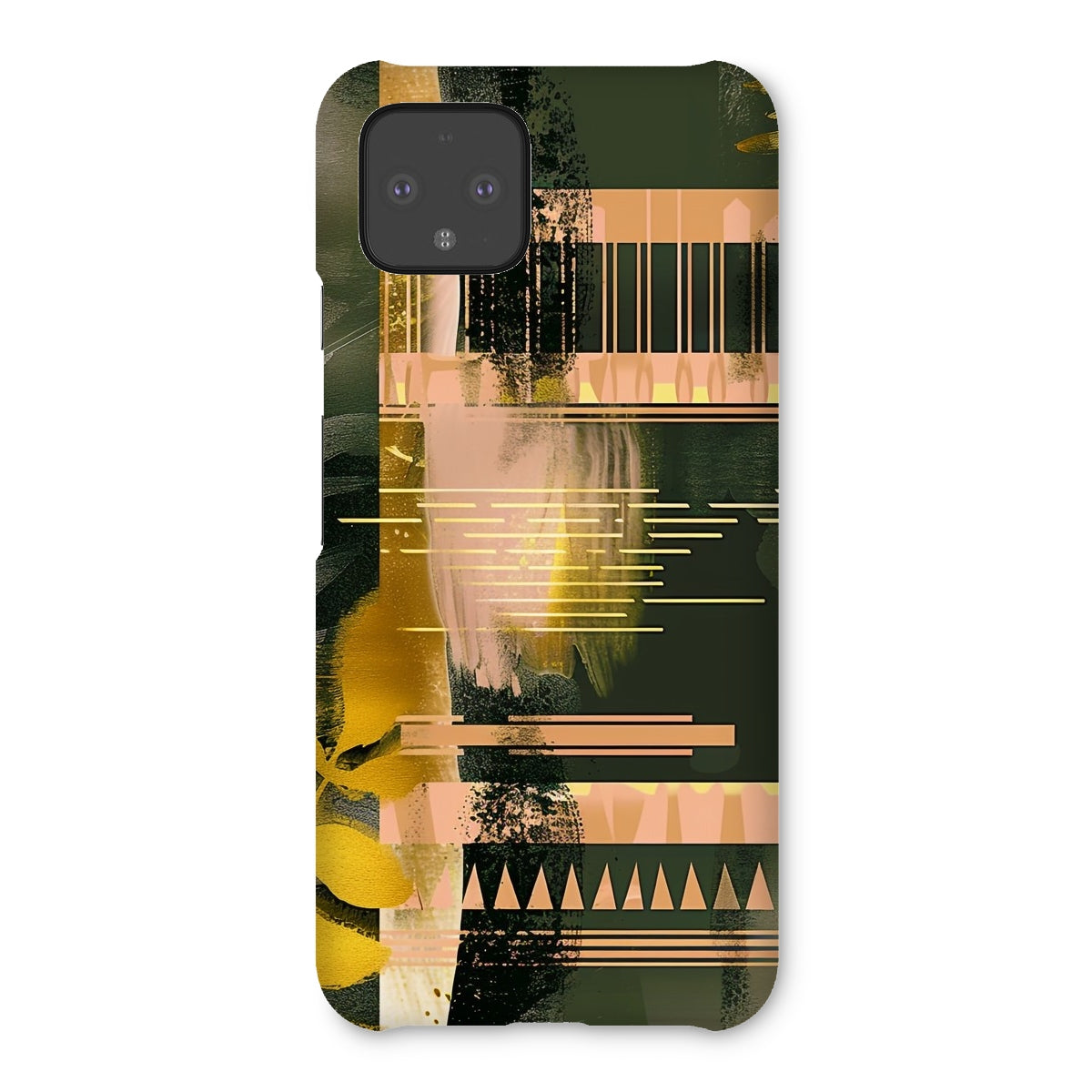 Echoes of Life Eclectic Abstract Art Snap Phone Case