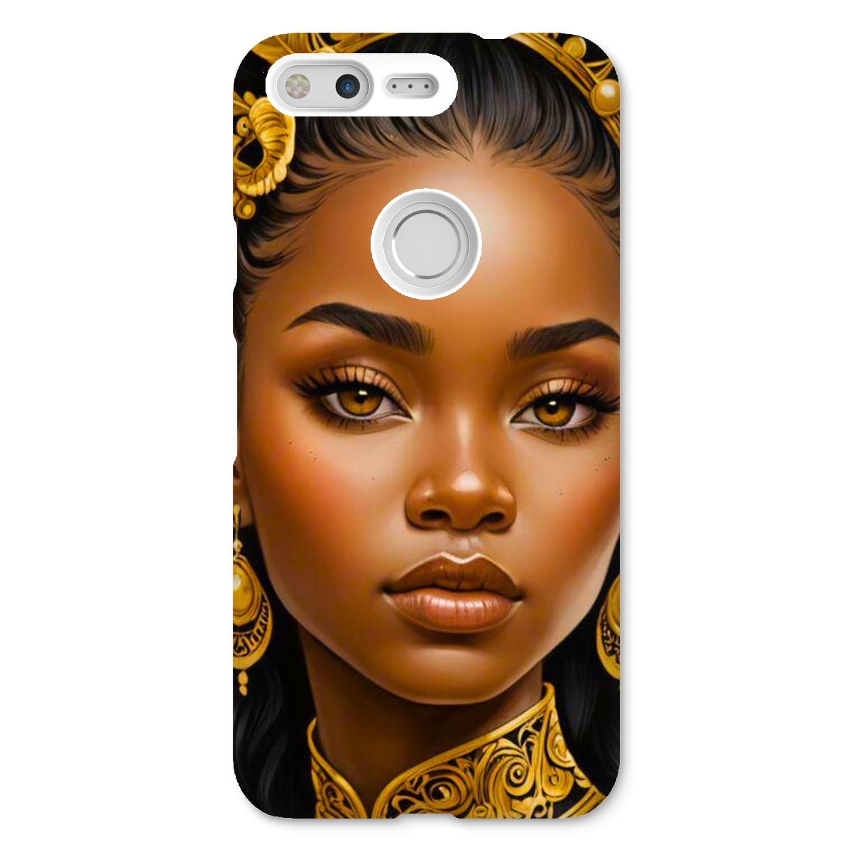 Golden Empress Glow Goddess Snap Phone Case