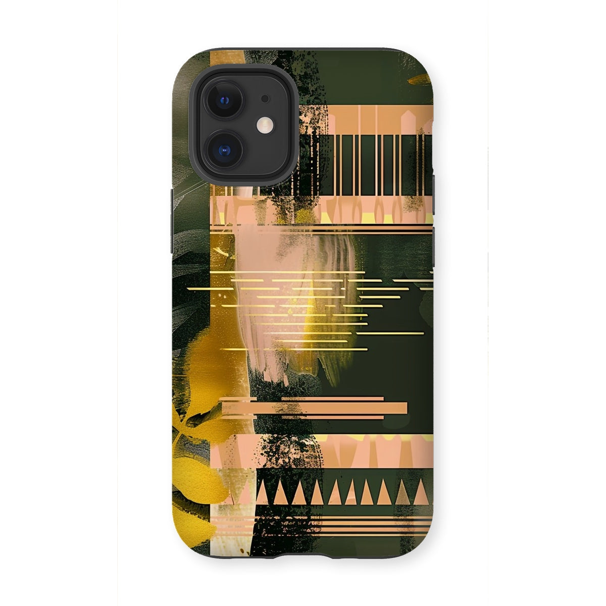 Echoes of Life Eclectic Abstract Art Tough Phone Case