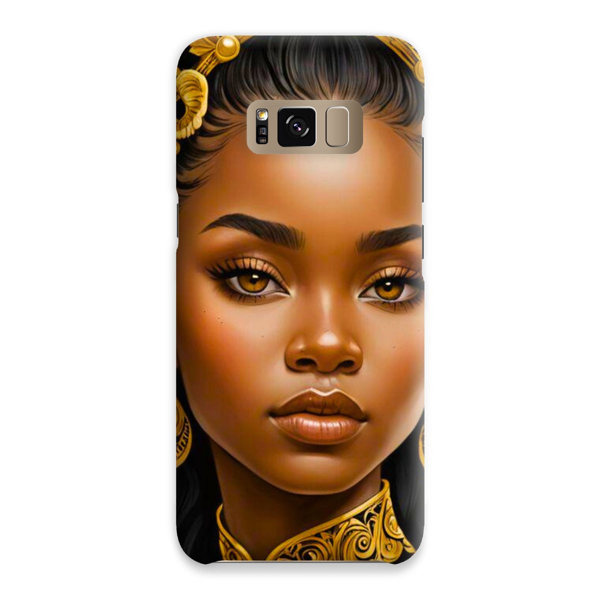 Golden Empress Glow Goddess Snap Phone Case