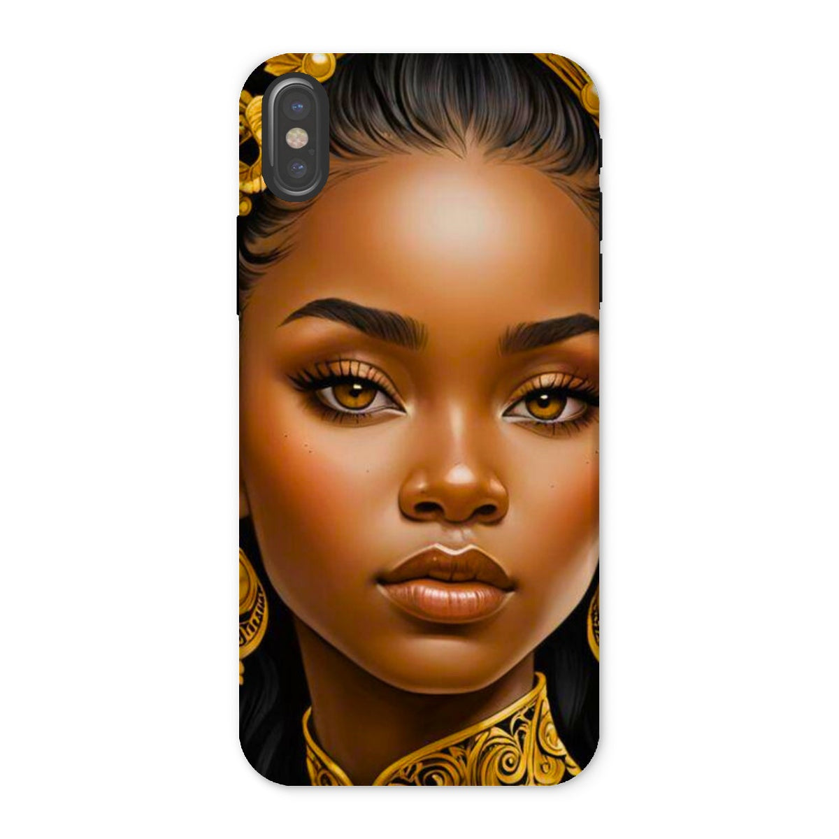 Golden Empress Glow Goddess Tough Phone Case