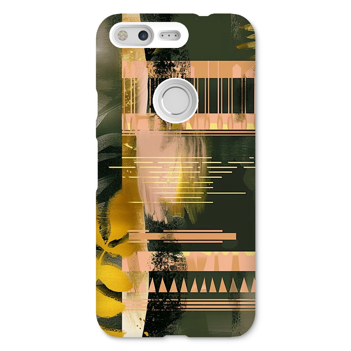 Echoes of Life Eclectic Abstract Art Snap Phone Case