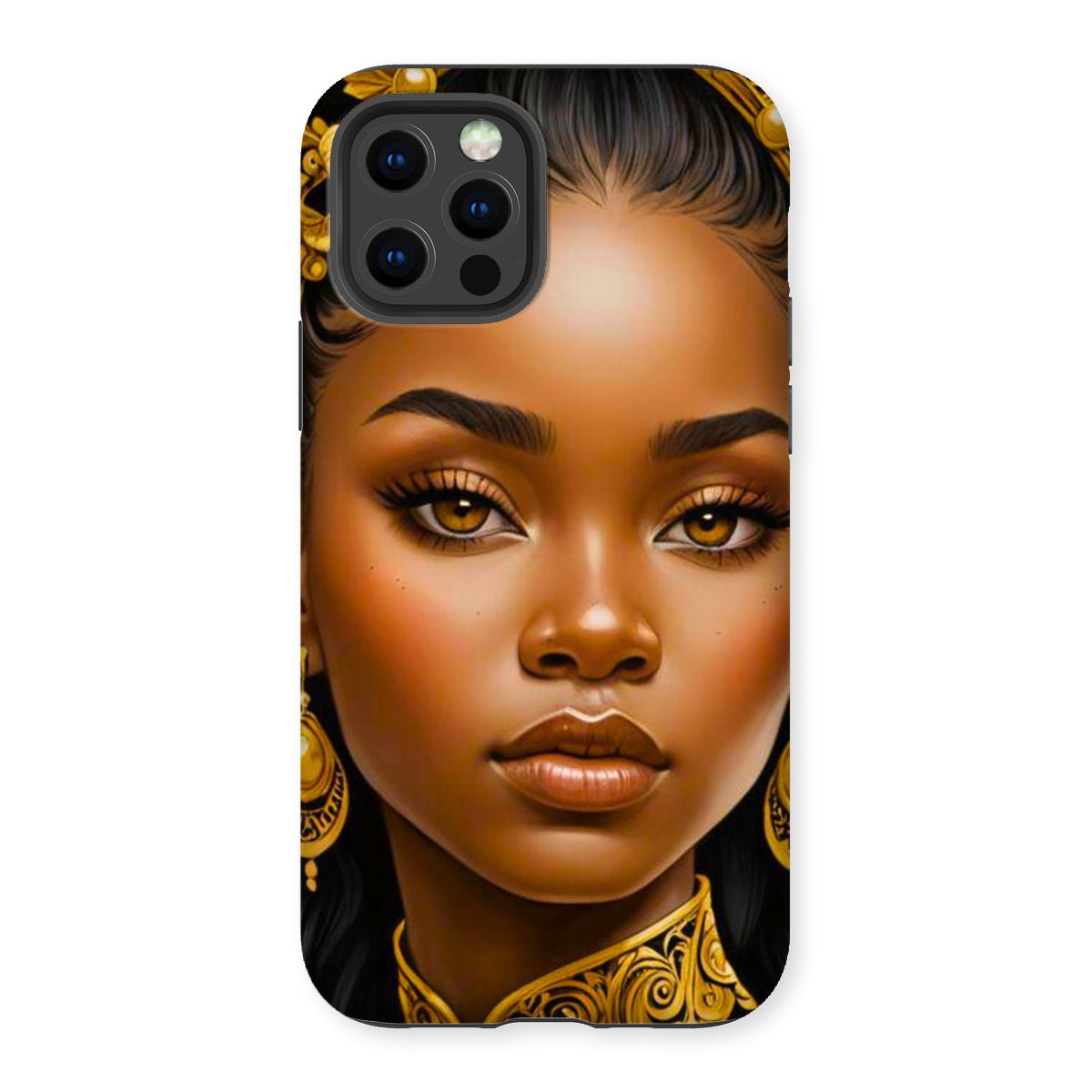 Golden Empress Glow Goddess Tough Phone Case