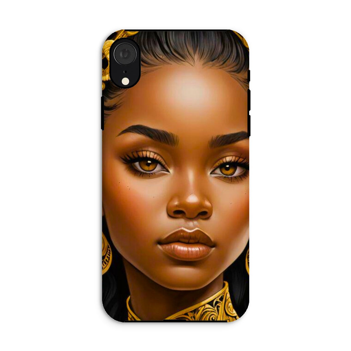 Golden Empress Glow Goddess Tough Phone Case