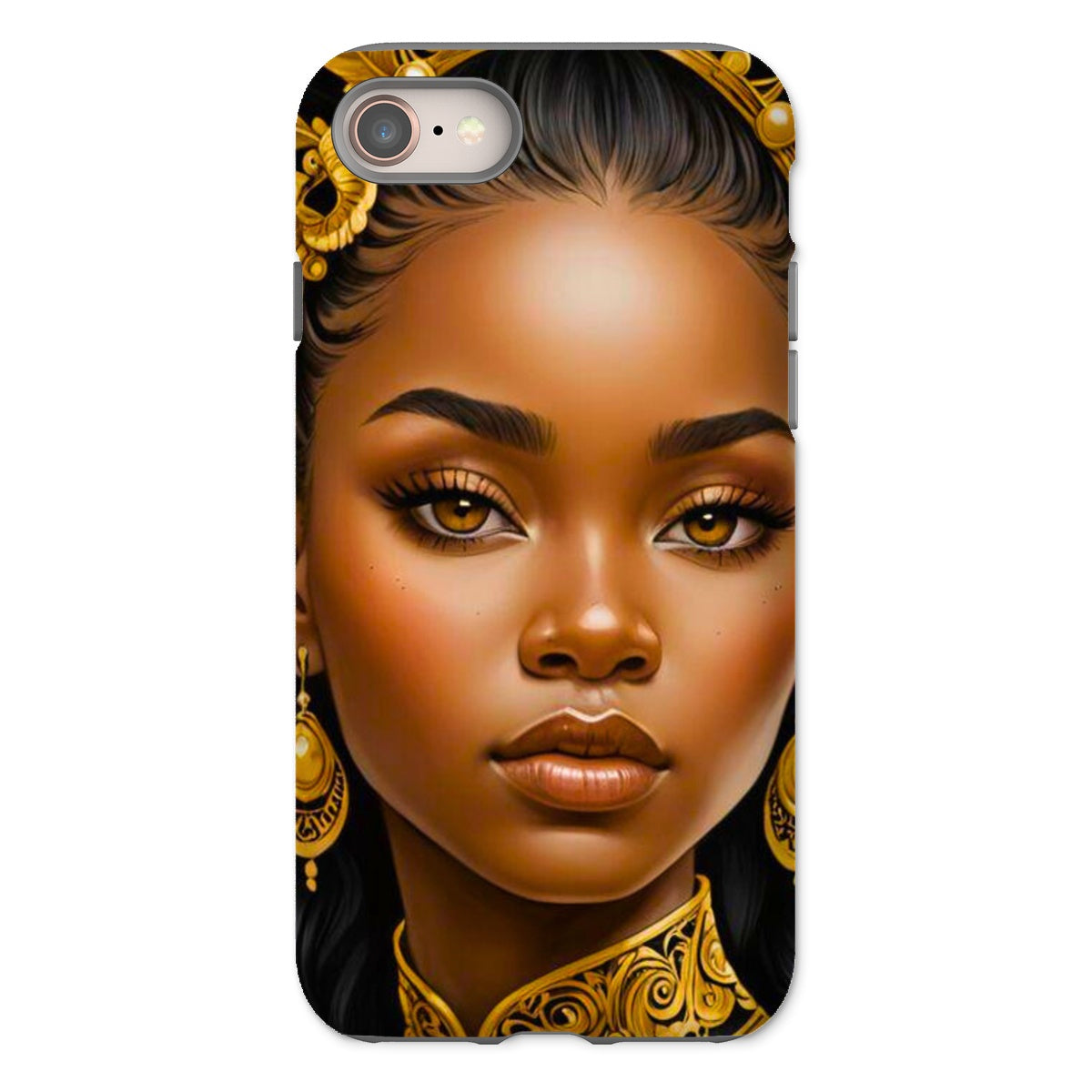 Golden Empress Glow Goddess Tough Phone Case