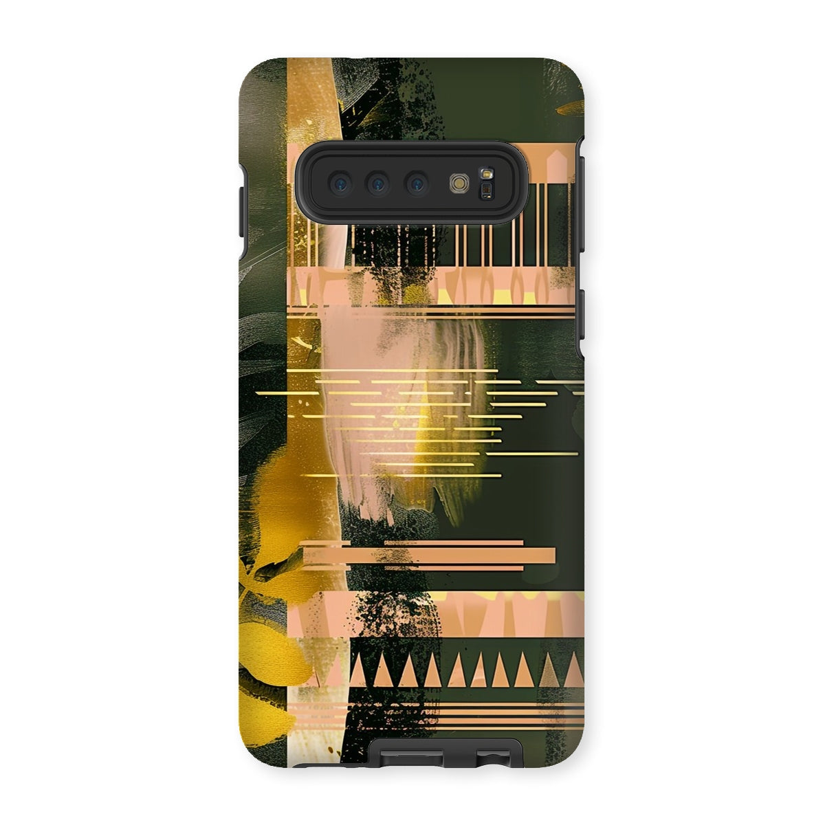 Echoes of Life Eclectic Abstract Art Tough Phone Case