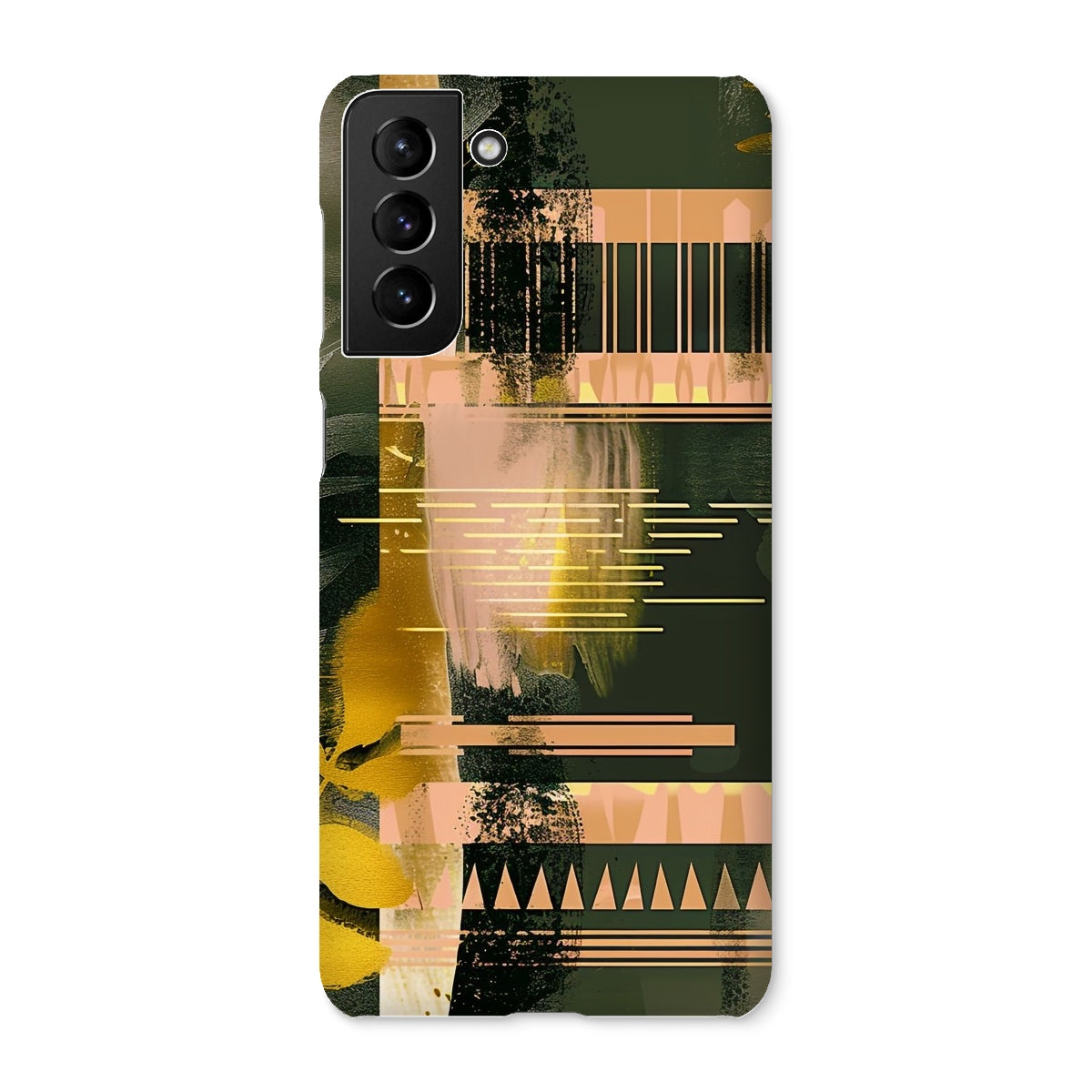 Echoes of Life Eclectic Abstract Art Snap Phone Case