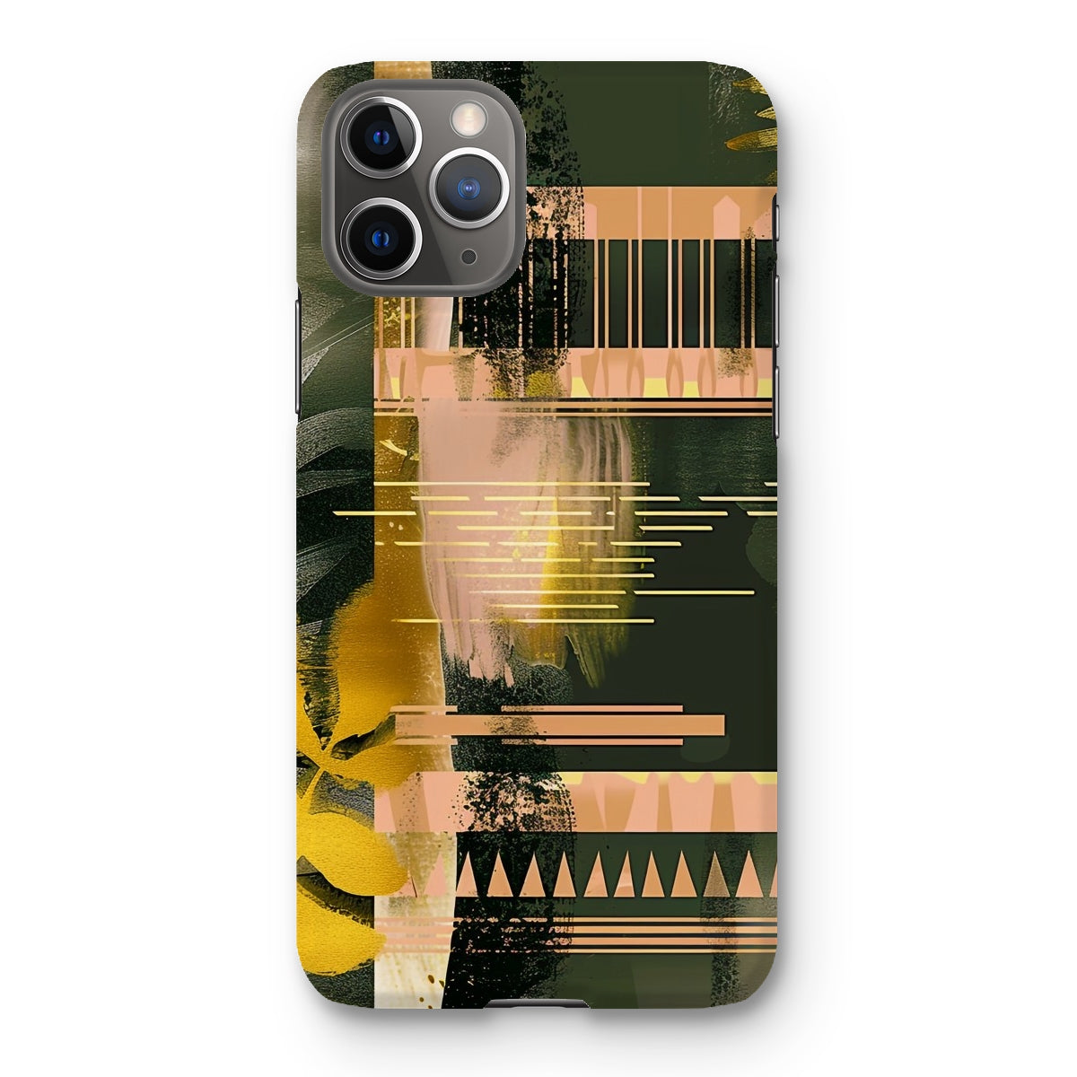 Echoes of Life Eclectic Abstract Art Snap Phone Case