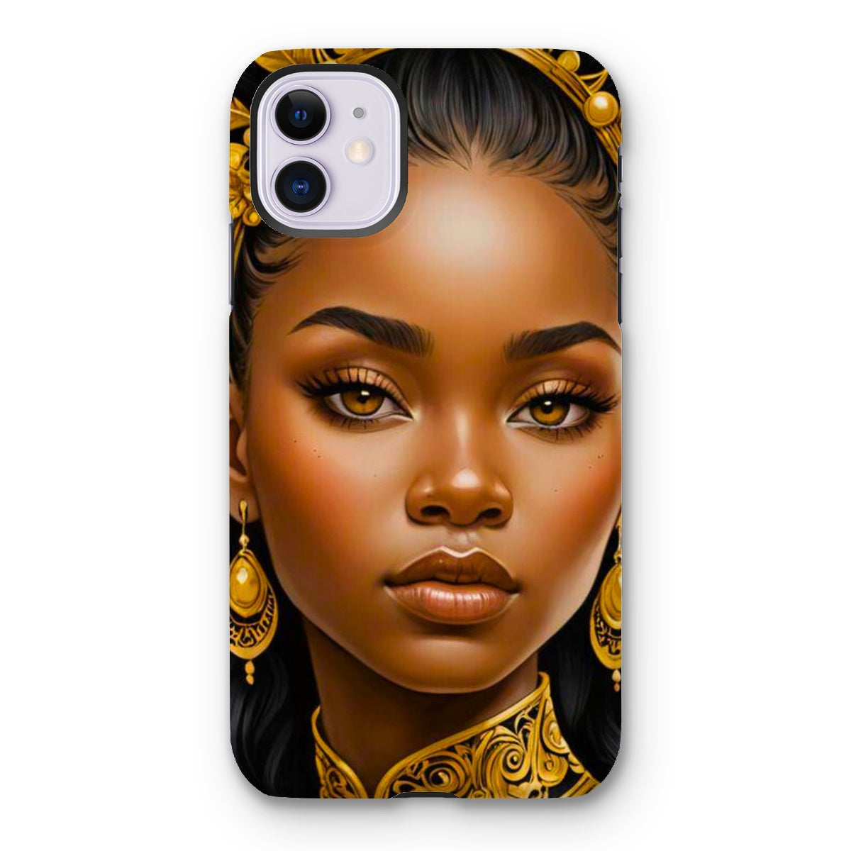 Golden Empress Glow Goddess Tough Phone Case