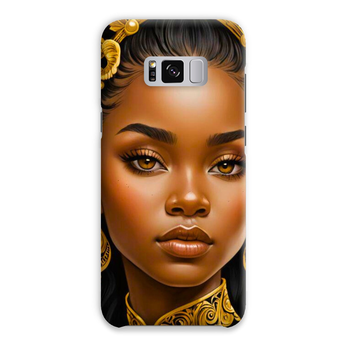 Golden Empress Glow Goddess Snap Phone Case