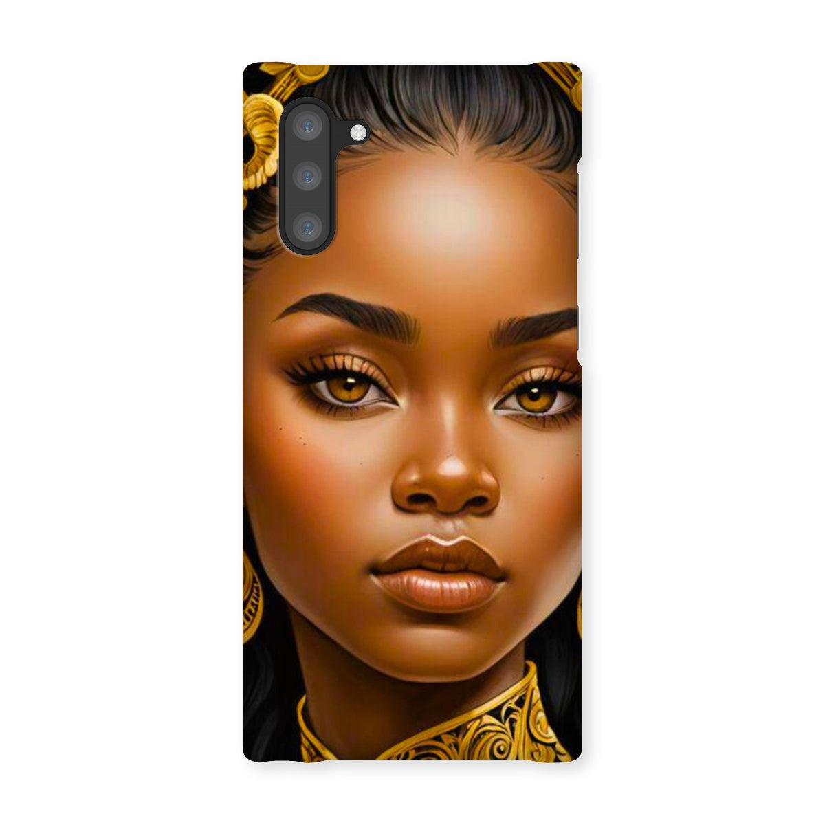 Golden Empress Glow Goddess Snap Phone Case