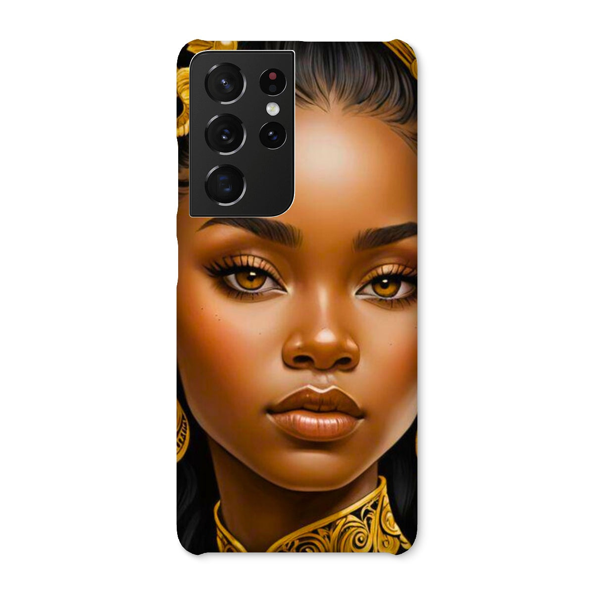 Golden Empress Glow Goddess Snap Phone Case