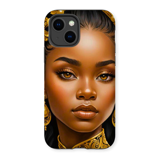 Golden Empress Glow Goddess Tough Phone Case