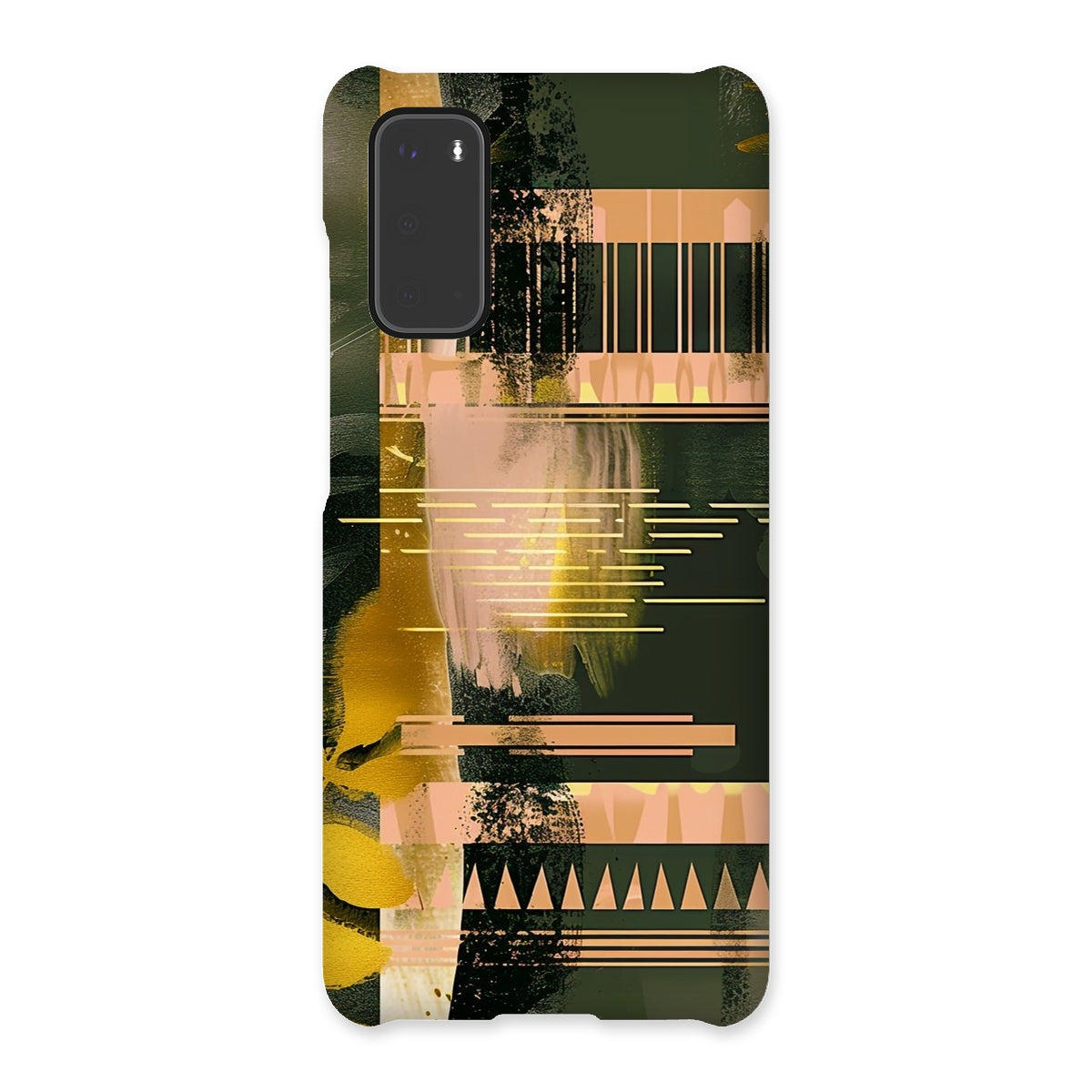 Echoes of Life Eclectic Abstract Art Snap Phone Case