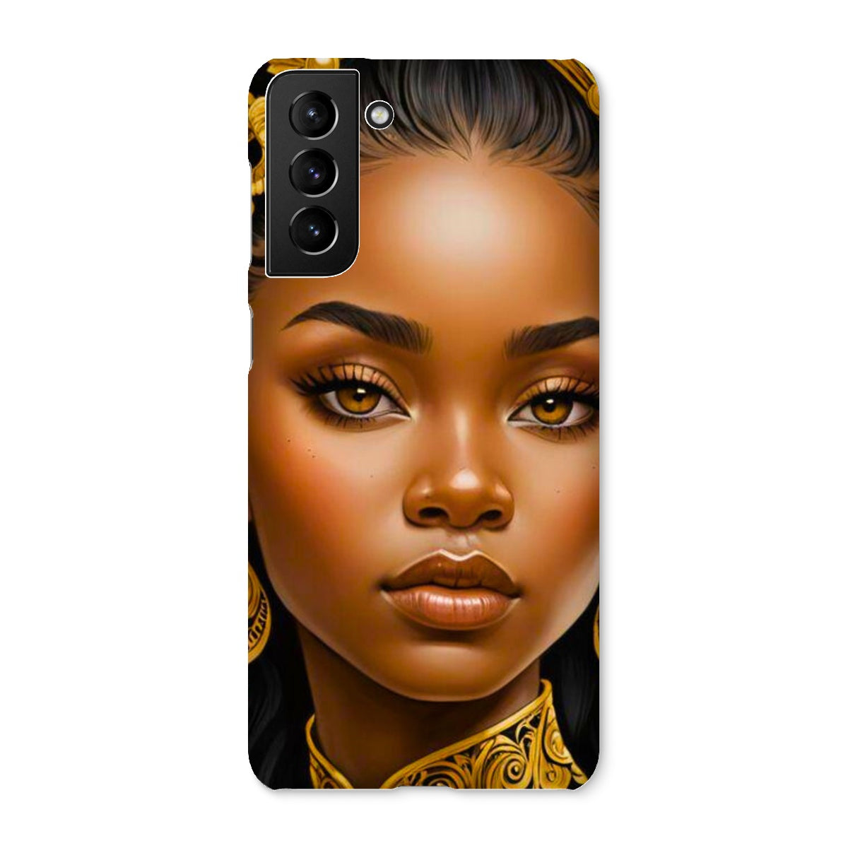 Golden Empress Glow Goddess Snap Phone Case