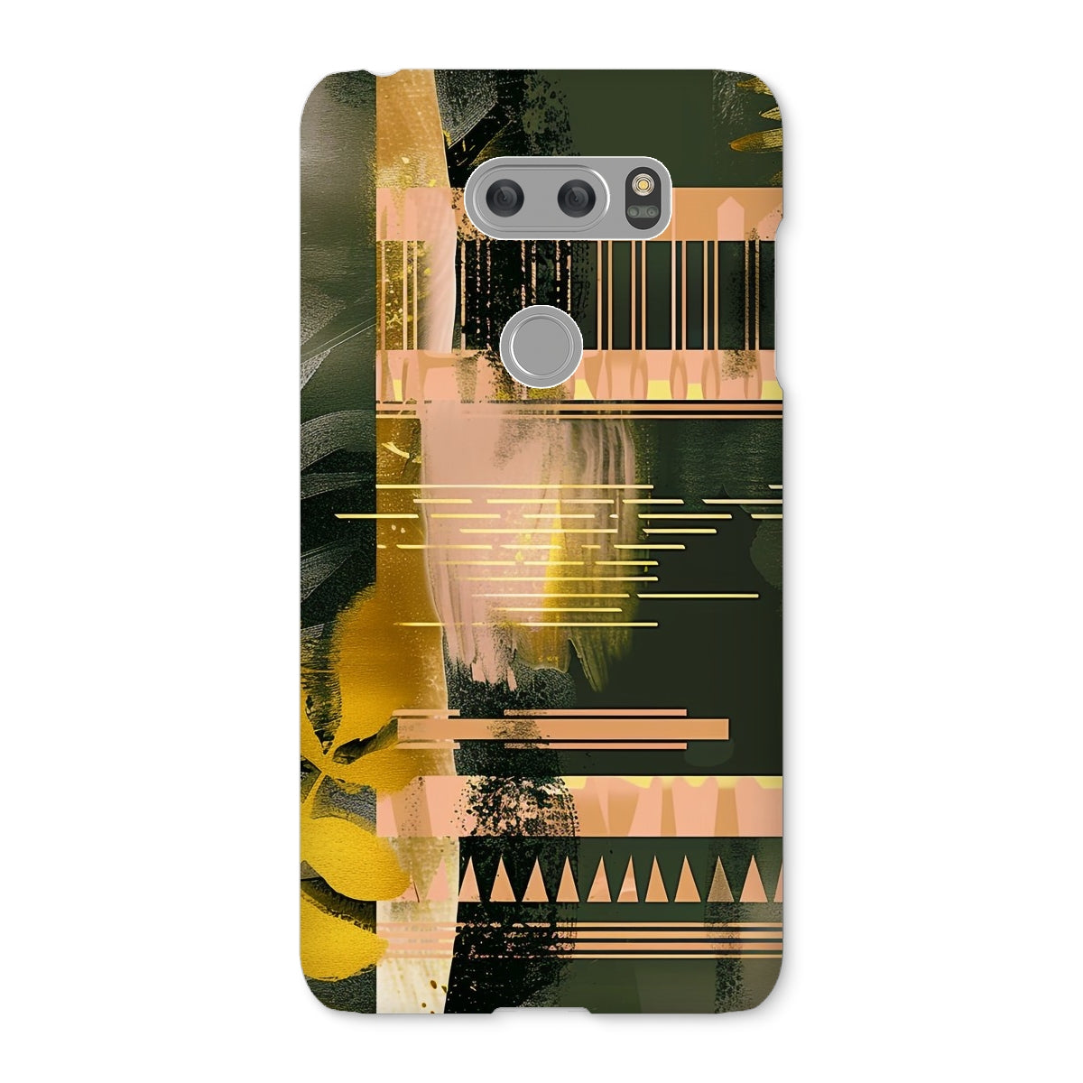 Echoes of Life Eclectic Abstract Art Snap Phone Case