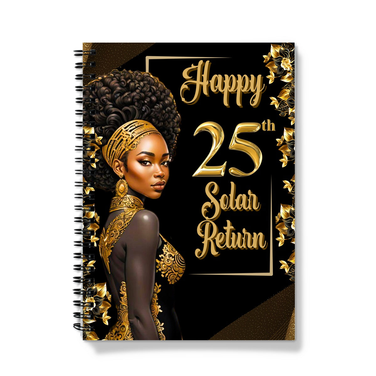 Happy 25th Solar Return  Notebook