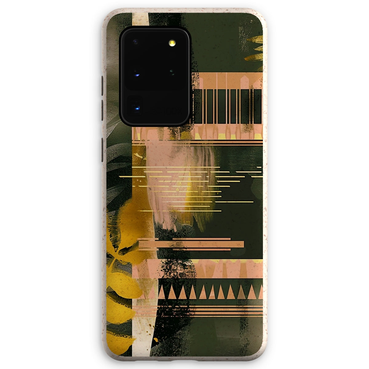 Echoes of Life Eclectic Abstract Art Eco Phone Case