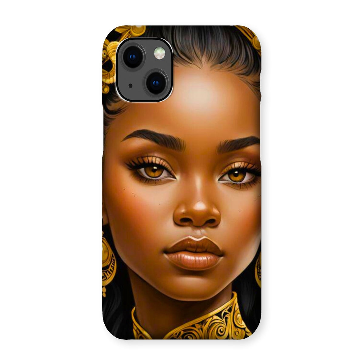 Golden Empress Glow Goddess Snap Phone Case