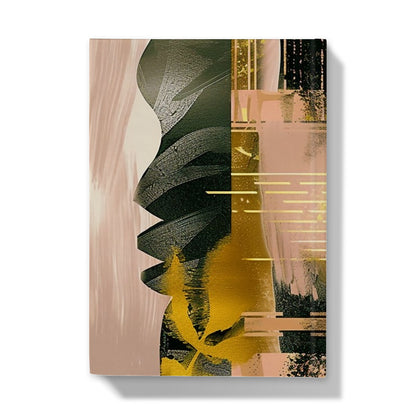 Echoes of Life Eclectic Abstract Art Hardback Journal