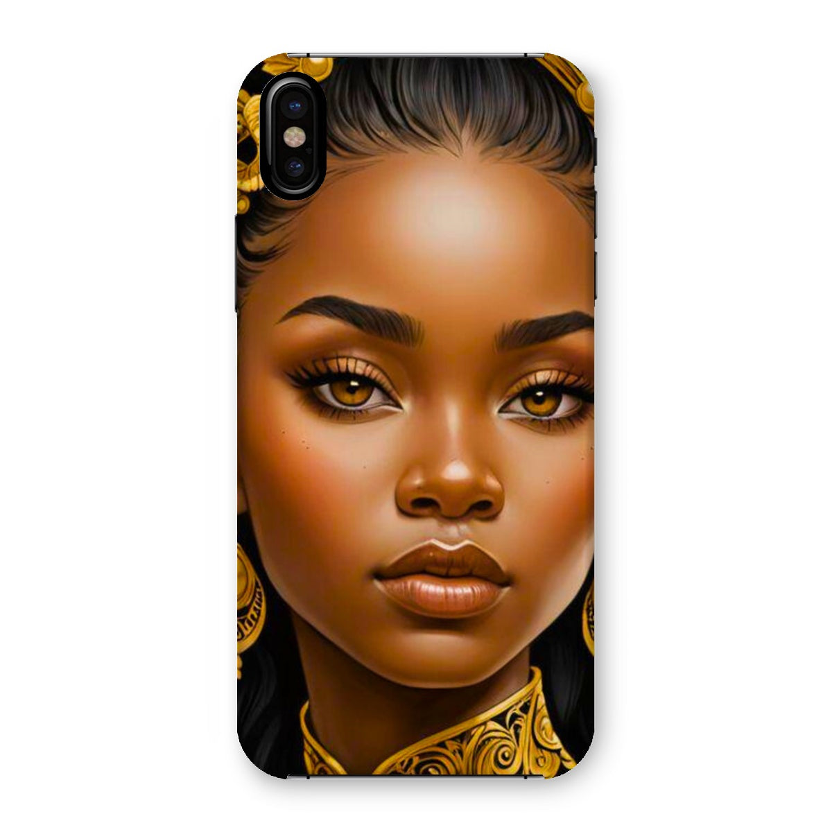 Golden Empress Glow Goddess Snap Phone Case