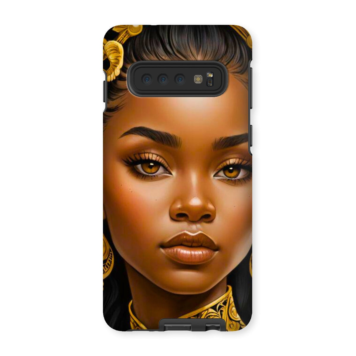 Golden Empress Glow Goddess Tough Phone Case