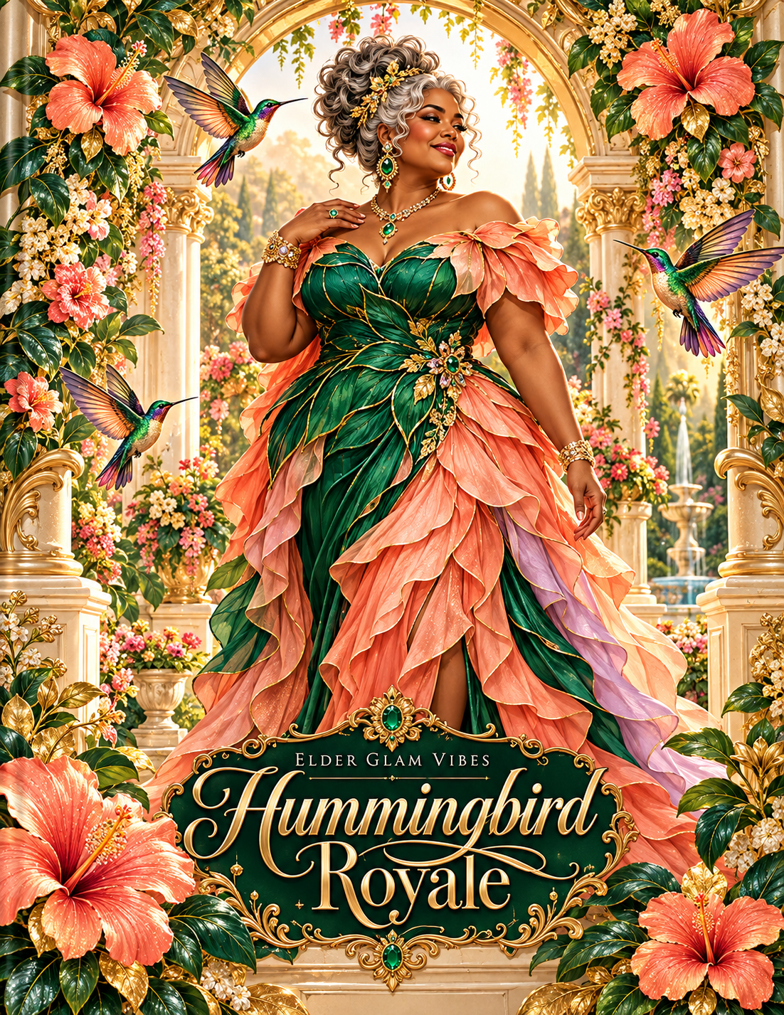 Hummingbird Royale — Journal front cover