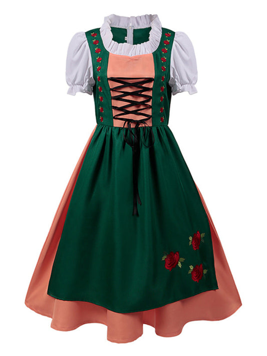 German Oktoberfest costume Bavarian traditional beer maid costume